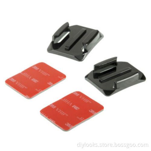 2 Curved Surface with 3M VHB Adhesive Sticky Mount for GoPro Hero Camera